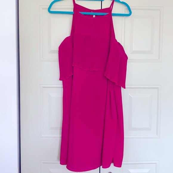 RACHEL Rachel Roy hot pink dress - Picture 3 of 6